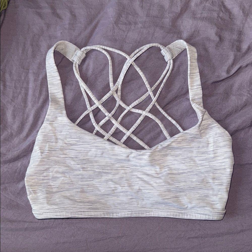 lululemon athletica White Sports Bra